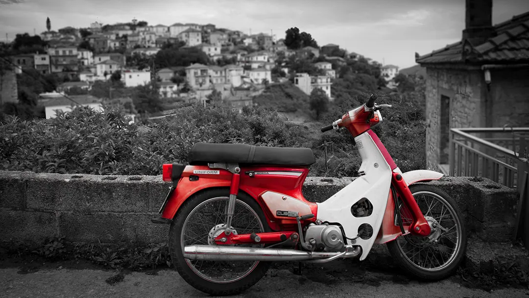 Honda CUB90 scooter